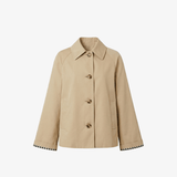 Velira Mia | Minimal Button-Up Pea Coat Mia | Minimalus mygtukų paltas