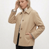 Velira Mia | Minimal Button-Up Pea Coat Mia | Minimalus mygtukų paltas