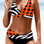 Velira Oranžinė / XS Sara™ | Linksmas ir spalvingas bikini