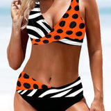 Velira Oranžinė / XS Sara™ | Linksmas ir spalvingas bikini