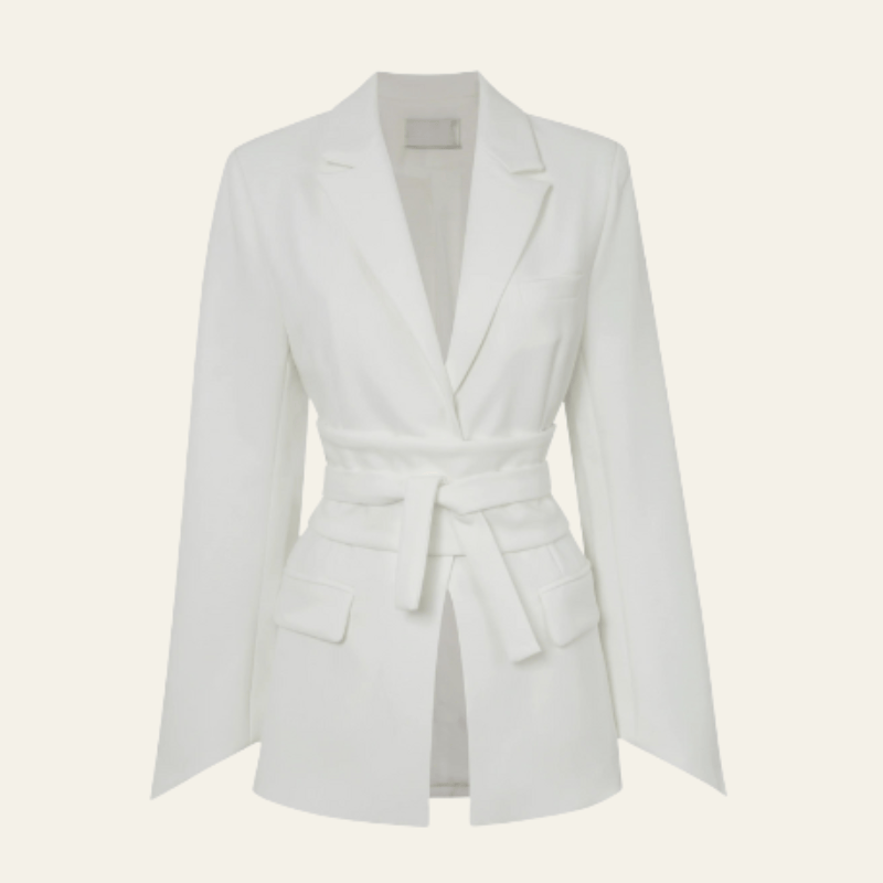 Velira Outerwear Women Balta / S Vienosios Belta Blazeris