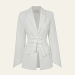 Velira Outerwear Women Balta / S Vienosios Belta Blazeris