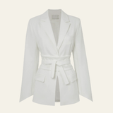 Velira Outerwear Women Balta / S Vienosios Belta Blazeris