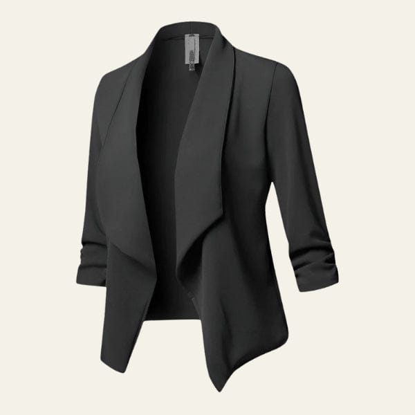 Velira Outerwear Women Juoda / S Verona drapiruotas švarkas