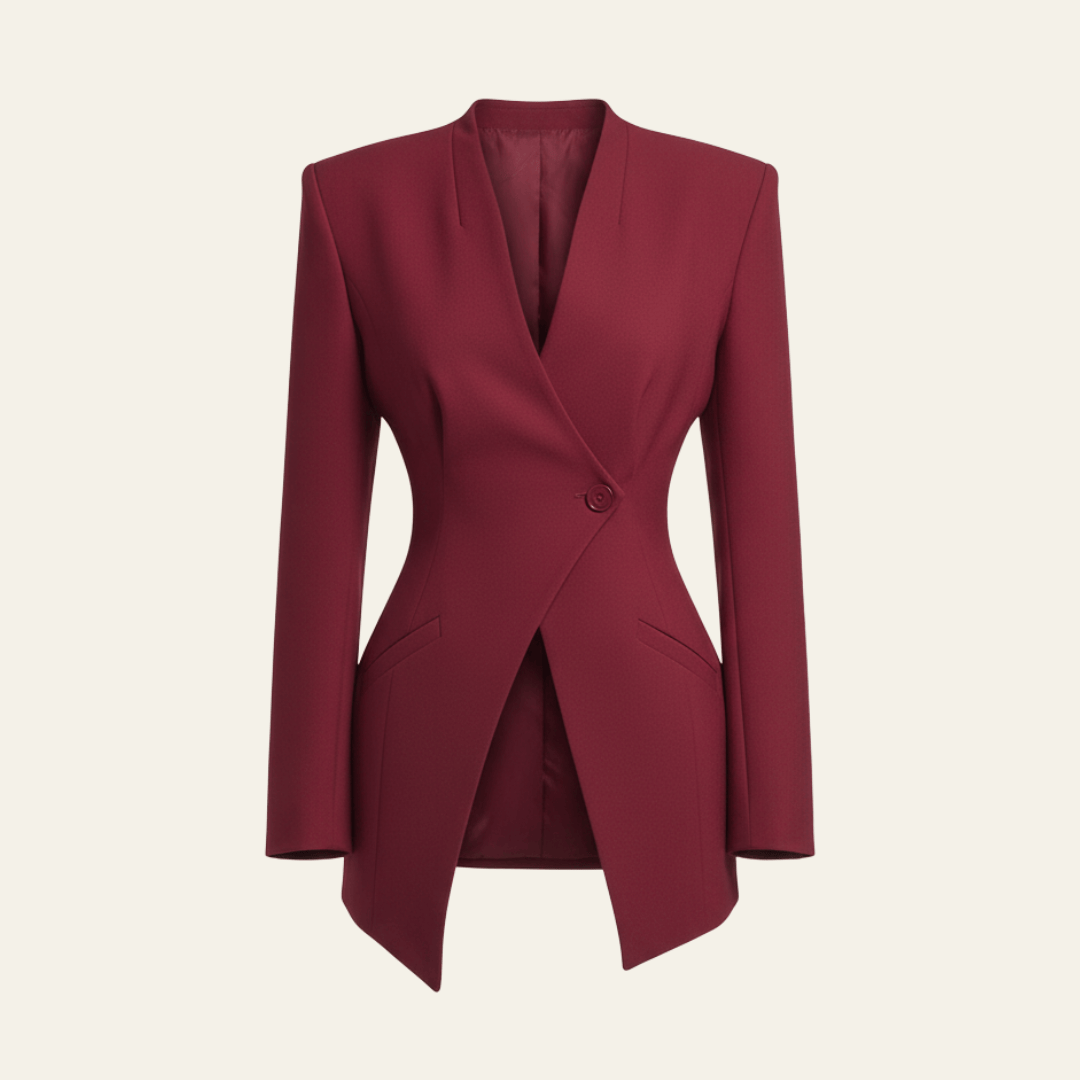 Velira Outerwear Women Juodas struktūruotas švarkas