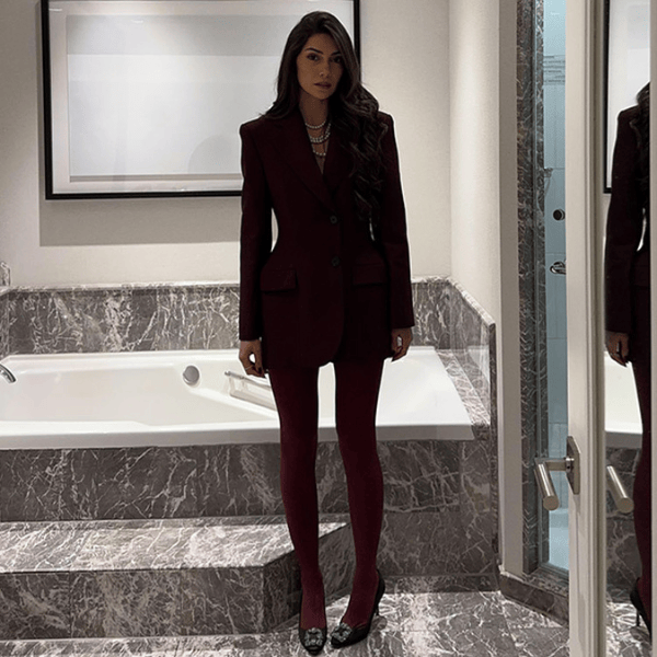 Velira Outerwear Women Lucernės paveldo didelis švarkas
