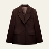 Velira Outerwear Women Lucernės paveldo didelis švarkas