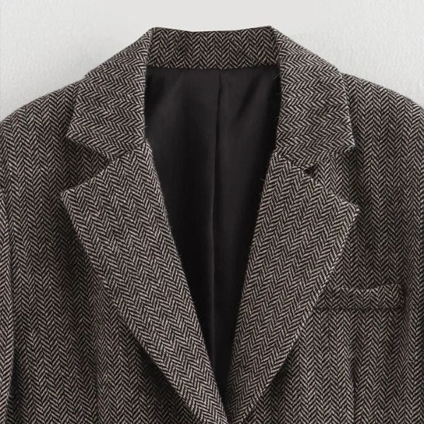 Velira Outerwear Women Marlow Herringbone Švarkas