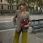 Velira Outerwear Women Marlow Herringbone Švarkas
