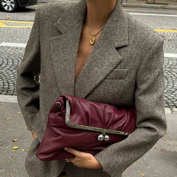 Velira Outerwear Women Marlow Herringbone Švarkas