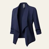 Velira Outerwear Women Mėlyna / S Verona drapiruotas švarkas