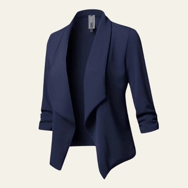Velira Outerwear Women Mėlyna / S Verona drapiruotas švarkas