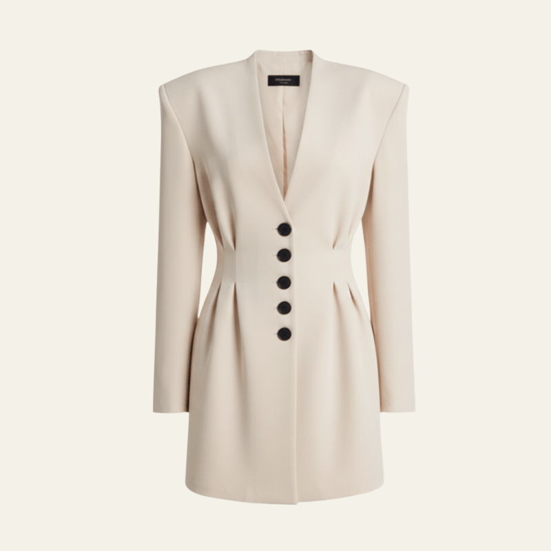 Velira Outerwear Women Noelle struktūruotas švarkas-suknelė