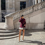Velira Outerwear Women Paryžiaus Klostuota Švarko Suknelė