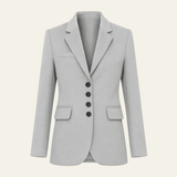 Velira Outerwear Women Pilka / S Pietra vilnonis švarkas