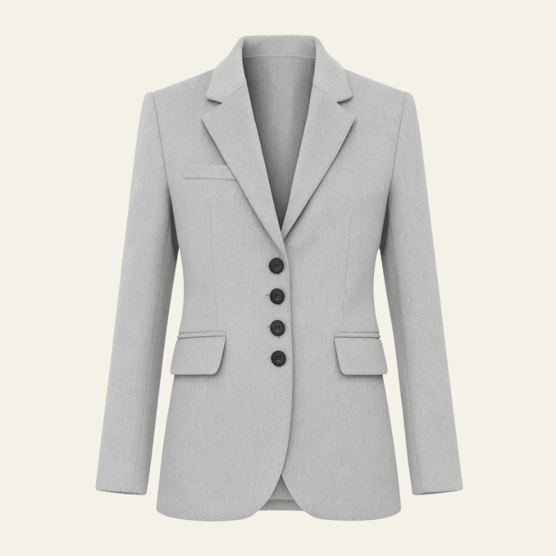 Velira Outerwear Women Pilka / S Pietra vilnonis švarkas