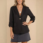 Velira Outerwear Women Portofino vieno mygtuko švarkas