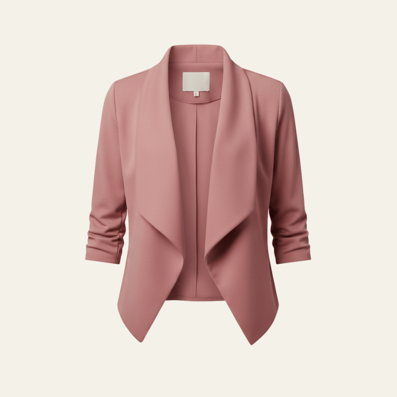 Velira Outerwear Women Rožinė / S Verona drapiruotas švarkas