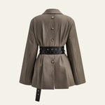 Velira Outerwear Women Siena Diržinė Prigludusi Švarkas