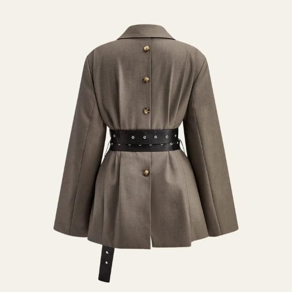 Velira Outerwear Women Siena Diržinė Prigludusi Švarkas