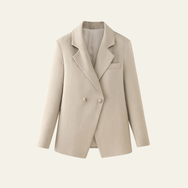 Velira Outerwear Women Smėlio / S Valensijos megztinis švarkas
