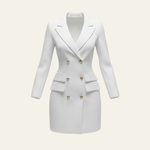 Velira Outerwear Women Sorrento Dvigubos Krūtinės Švarkas Suknelė