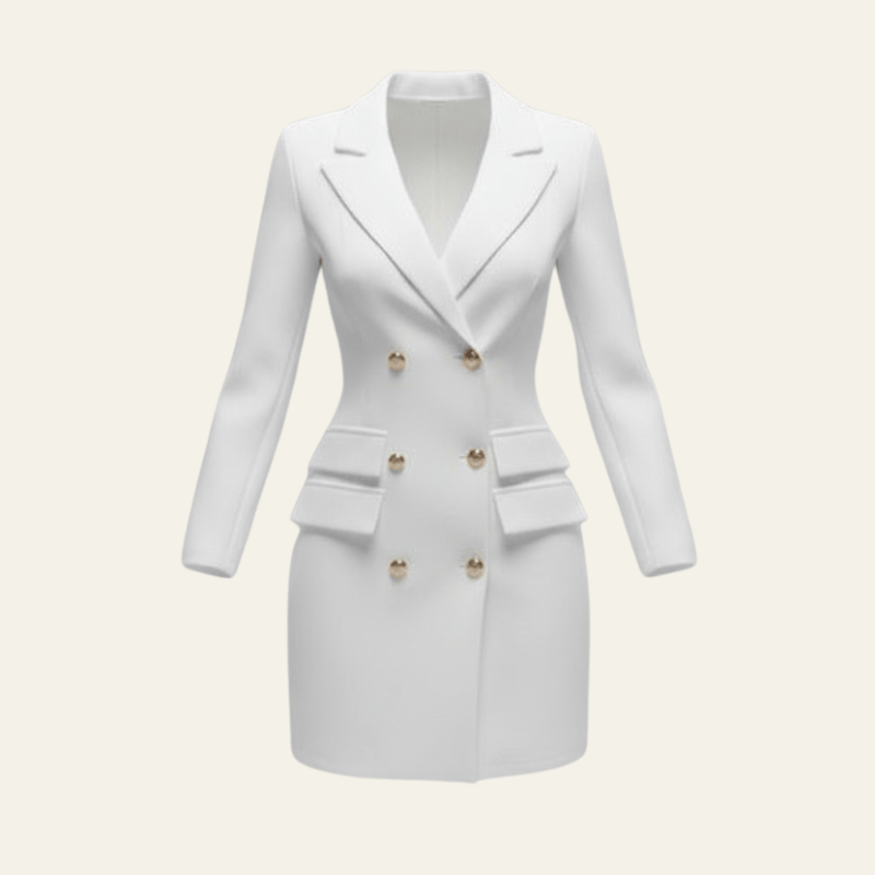 Velira Outerwear Women Sorrento Dvigubos Krūtinės Švarkas Suknelė