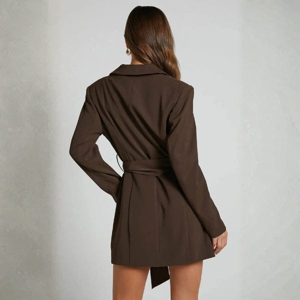Velira Outerwear Women Valensijos Wrap Belted Blazer