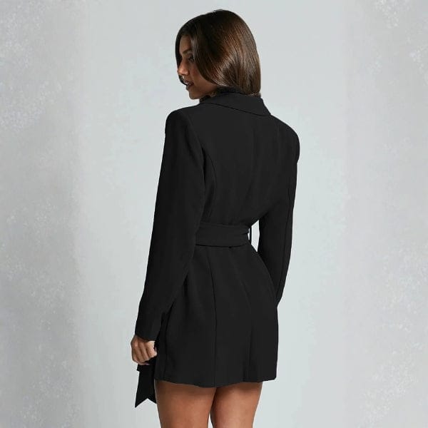 Velira Outerwear Women Valensijos Wrap Belted Blazer