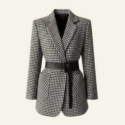 Vienos Houndstooth Blazer