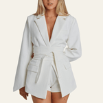 Velira Outerwear Women Vienosios Belta Blazeris