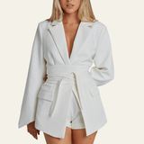 Velira Outerwear Women Vienosios Belta Blazeris
