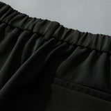 Velira Pants Atsipalaidavę Elastingi Juosmens Tiesūs Kelnės