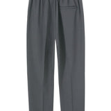 Velira Pants Atsipalaidavę Elastingi Juosmens Tiesūs Kelnės