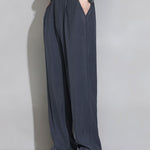 Velira Pants Atsipalaidavę Elastingi Juosmens Tiesūs Kelnės
