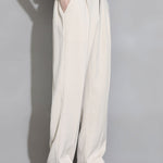 Velira Pants Atsipalaidavę Elastingi Juosmens Tiesūs Kelnės