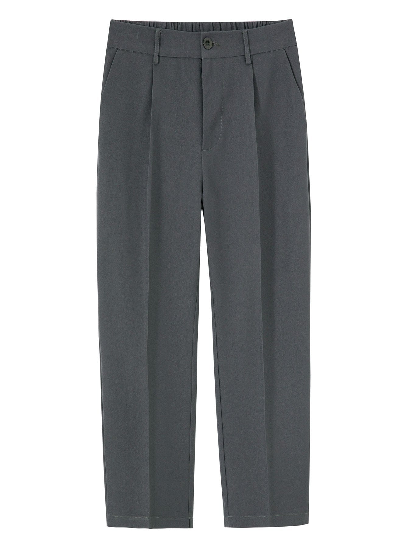 Velira Pants Atsipalaidavę Elastingi Juosmens Tiesūs Kelnės