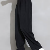 Velira Pants Atsipalaidavę Elastingi Juosmens Tiesūs Kelnės