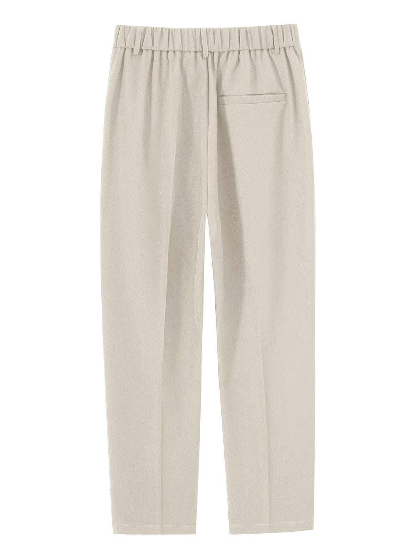 Velira Pants Atsipalaidavę Elastingi Juosmens Tiesūs Kelnės