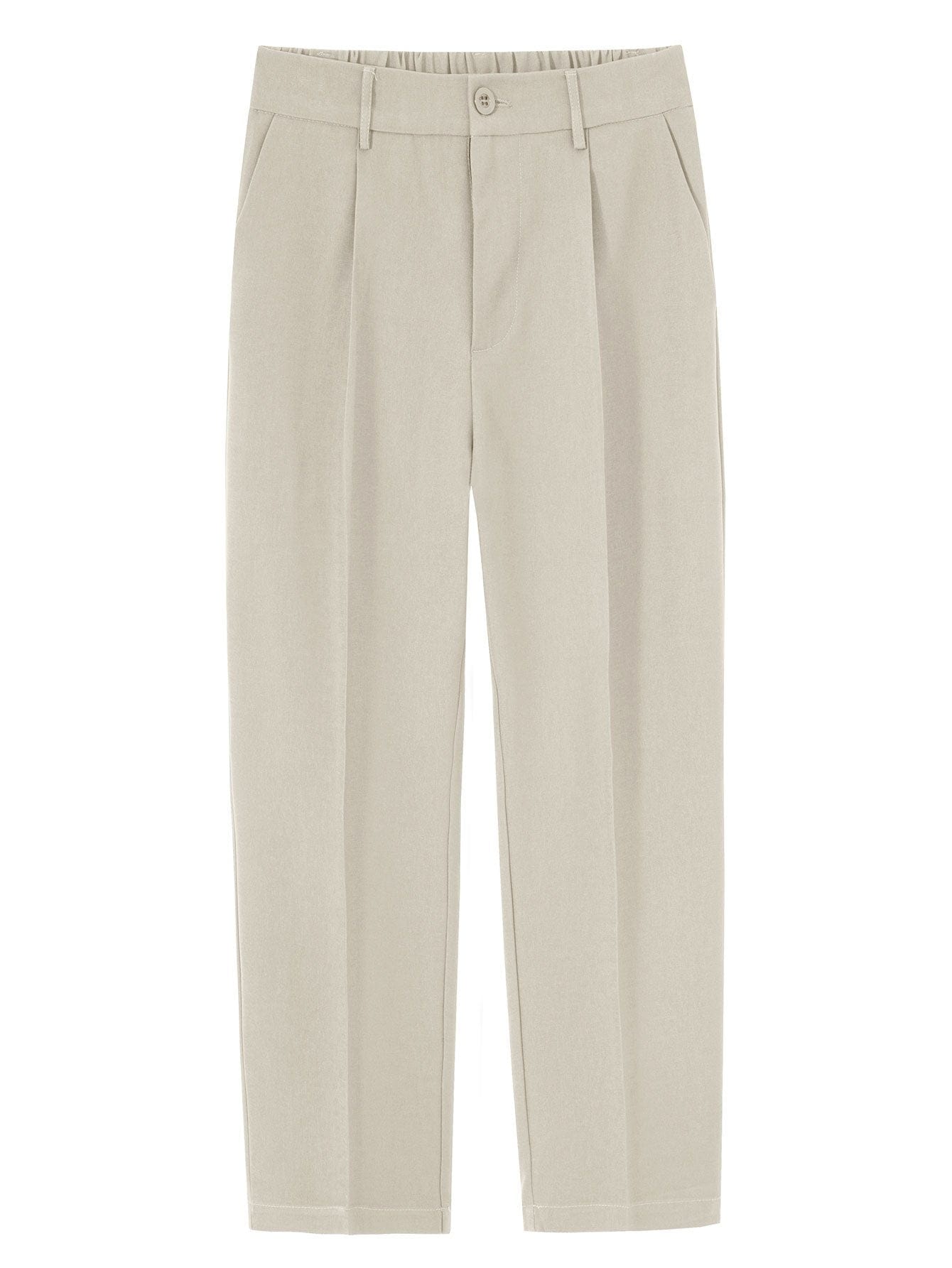 Velira Pants Atsipalaidavę Elastingi Juosmens Tiesūs Kelnės