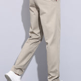 Velira Pants Elastinga Juosmens Tiesios Kojuos Kelnės