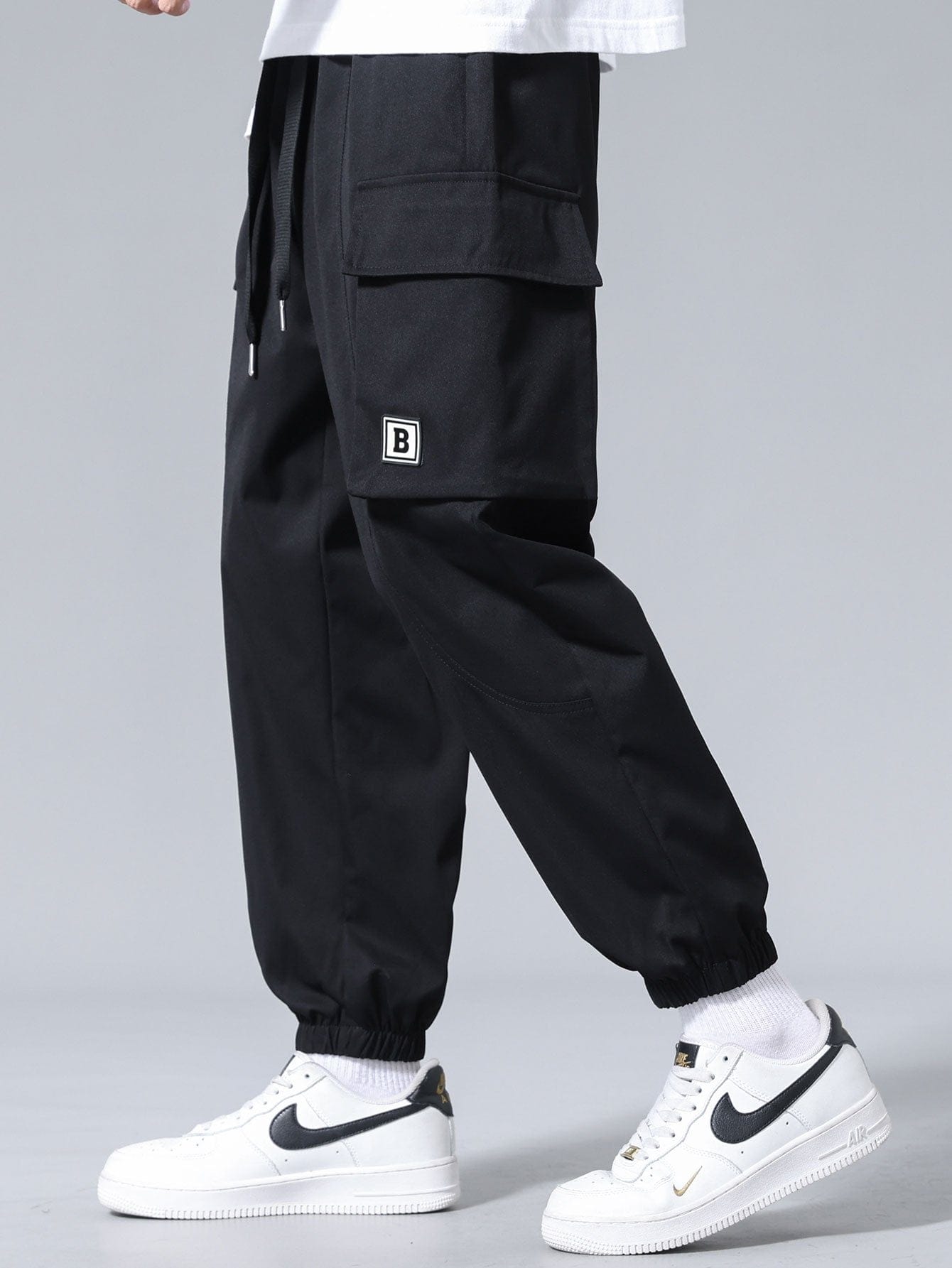 Velira Pants juoda / S Cargo bėgimo kelnės