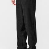 Velira Pants juoda / S Tiesios kojos švelniakailės kelnės