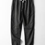 Velira Pants juoda / XS Tiesios Kojo Lino Kelnės