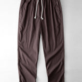 Velira Pants kava / XS Tiesios Kojo Lino Kelnės