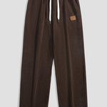 Velira Pants kava / XS Tiesios Kojos Kordūro Kelnės