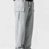 Velira Pants Laisvas kirpimas tiesaus silueto džersio krovinių kelnės