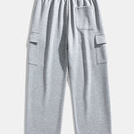 Velira Pants Laisvas kirpimas tiesaus silueto džersio krovinių kelnės