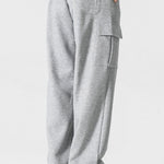 Velira Pants Laisvas kirpimas tiesaus silueto džersio krovinių kelnės