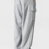 Velira Pants Laisvas kirpimas tiesaus silueto džersio krovinių kelnės